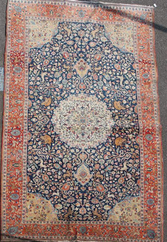 A Caucasian rug, 5ft 6in. x 3ft 10in.